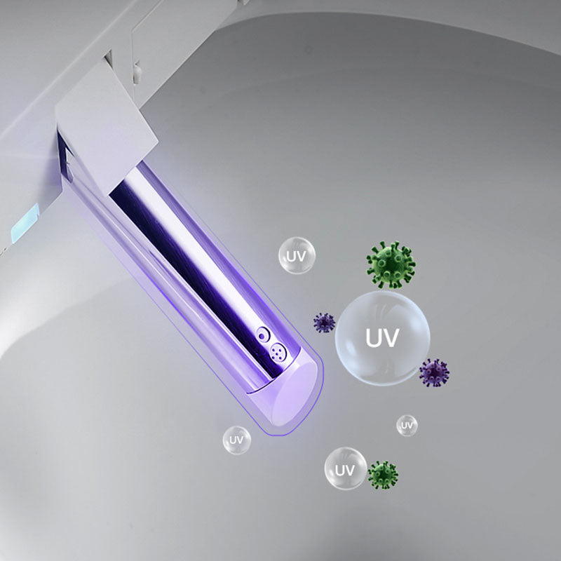 Electronic Toilet Elongated Floor Standing Bidet with Warm Air Dryer Clearhalo 'Bathroom Remodel & Bathroom Fixtures' 'Bidets' 'Home Improvement' 'home_improvement' 'home_improvement_bidets' 'Toilets & Bidets' 6624335