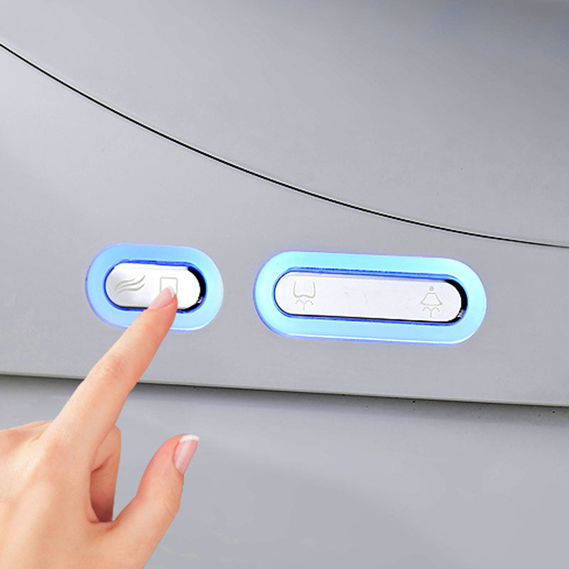 Electronic Toilet Elongated Floor Standing Bidet with Warm Air Dryer Clearhalo 'Bathroom Remodel & Bathroom Fixtures' 'Bidets' 'Home Improvement' 'home_improvement' 'home_improvement_bidets' 'Toilets & Bidets' 6624338