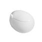 White Egg Shaped Electronic Elongated Toilet Floor Standing Bidet Clearhalo 'Bathroom Remodel & Bathroom Fixtures' 'Bidets' 'Home Improvement' 'home_improvement' 'home_improvement_bidets' 'Toilets & Bidets' 6624347