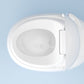 White Egg Shaped Electronic Elongated Toilet Floor Standing Bidet Clearhalo 'Bathroom Remodel & Bathroom Fixtures' 'Bidets' 'Home Improvement' 'home_improvement' 'home_improvement_bidets' 'Toilets & Bidets' 6624349