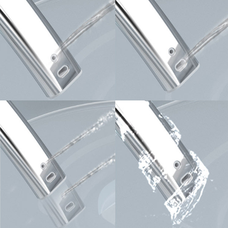 Ceramic Floor Standing Bidet Elongated Heated Seat Bidet in White Clearhalo 'Bathroom Remodel & Bathroom Fixtures' 'Bidets' 'Home Improvement' 'home_improvement' 'home_improvement_bidets' 'Toilets & Bidets' 6624449