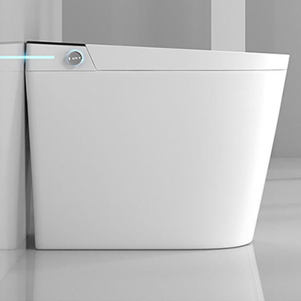 Foot Sensor White Floor Standing Bidet Water Pressure Control Bidet Clearhalo 'Bathroom Remodel & Bathroom Fixtures' 'Bidets' 'Home Improvement' 'home_improvement' 'home_improvement_bidets' 'Toilets & Bidets' 6624454