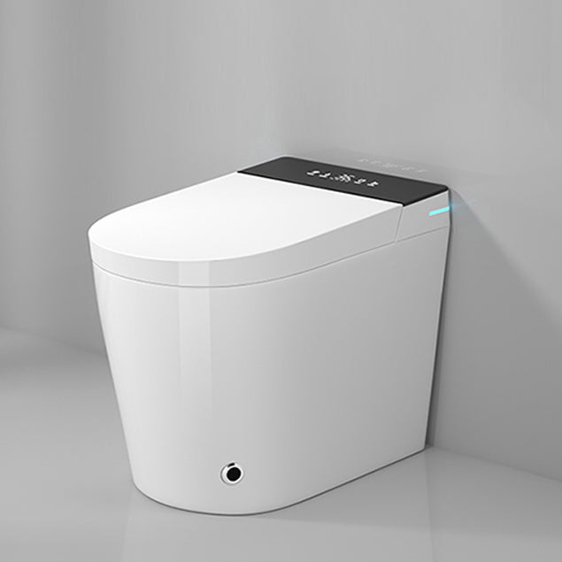 Foot Sensor White Floor Standing Bidet Water Pressure Control Bidet Clearhalo 'Bathroom Remodel & Bathroom Fixtures' 'Bidets' 'Home Improvement' 'home_improvement' 'home_improvement_bidets' 'Toilets & Bidets' 6624458