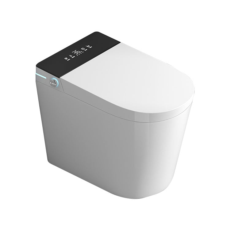 Foot Sensor White Floor Standing Bidet Water Pressure Control Bidet Clearhalo 'Bathroom Remodel & Bathroom Fixtures' 'Bidets' 'Home Improvement' 'home_improvement' 'home_improvement_bidets' 'Toilets & Bidets' 6624460