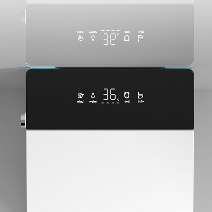 Foot Sensor White Floor Standing Bidet Water Pressure Control Bidet Clearhalo 'Bathroom Remodel & Bathroom Fixtures' 'Bidets' 'Home Improvement' 'home_improvement' 'home_improvement_bidets' 'Toilets & Bidets' 6624465