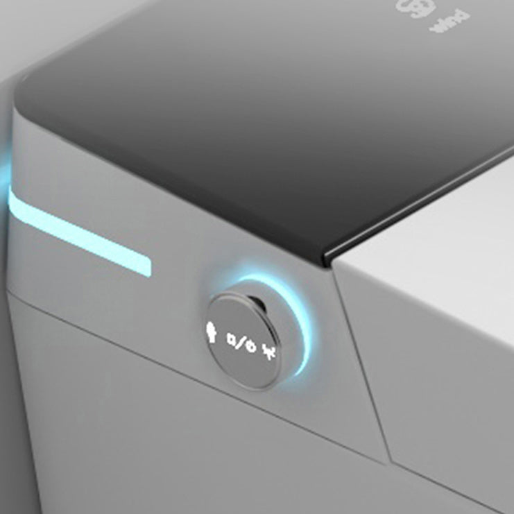 Foot Sensor White Floor Standing Bidet Water Pressure Control Bidet Clearhalo 'Bathroom Remodel & Bathroom Fixtures' 'Bidets' 'Home Improvement' 'home_improvement' 'home_improvement_bidets' 'Toilets & Bidets' 6624468