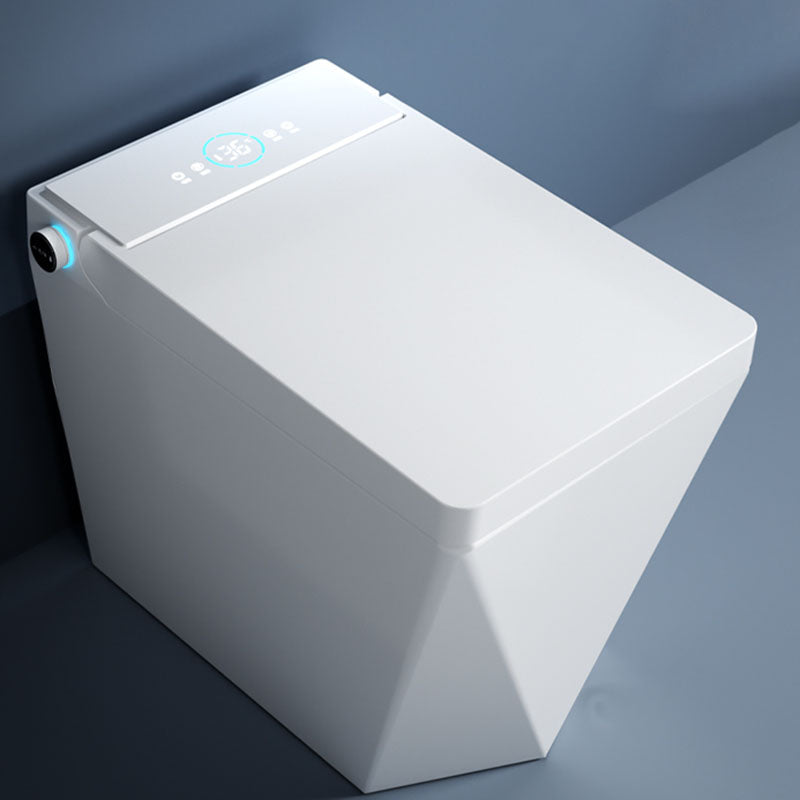 Black / Gray / White Electronic Toilet Elongated Floor Mount Bidet Clearhalo 'Bathroom Remodel & Bathroom Fixtures' 'Bidets' 'Home Improvement' 'home_improvement' 'home_improvement_bidets' 'Toilets & Bidets' 6624472