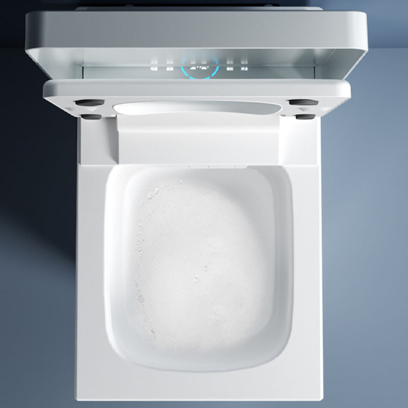 Black / Gray / White Electronic Toilet Elongated Floor Mount Bidet Clearhalo 'Bathroom Remodel & Bathroom Fixtures' 'Bidets' 'Home Improvement' 'home_improvement' 'home_improvement_bidets' 'Toilets & Bidets' 6624478