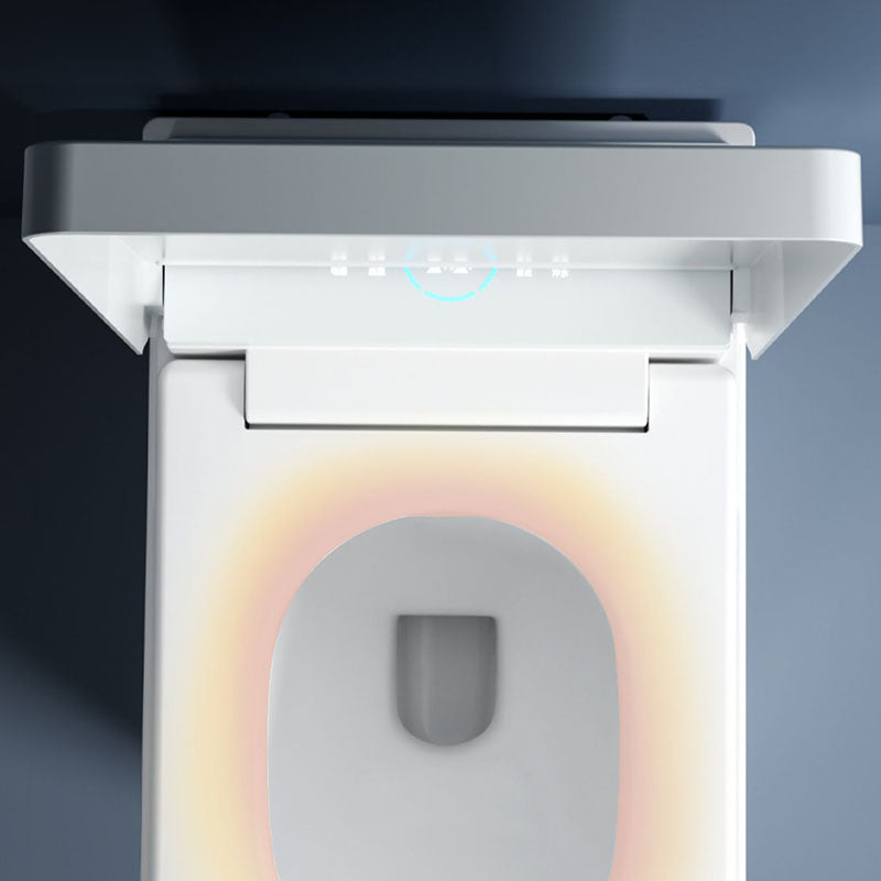 Black / Gray / White Electronic Toilet Elongated Floor Mount Bidet Clearhalo 'Bathroom Remodel & Bathroom Fixtures' 'Bidets' 'Home Improvement' 'home_improvement' 'home_improvement_bidets' 'Toilets & Bidets' 6624482