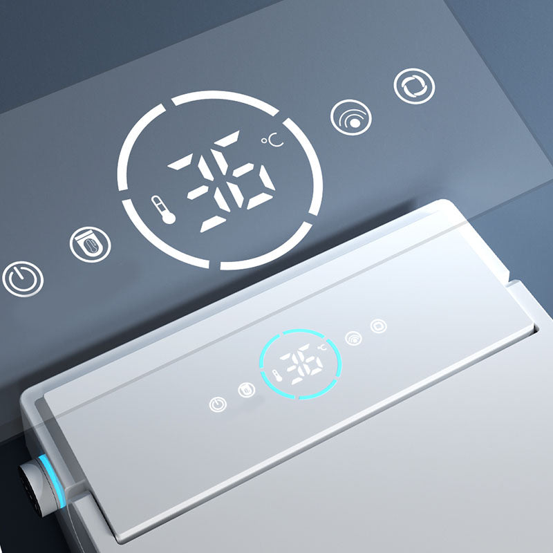 Black / Gray / White Electronic Toilet Elongated Floor Mount Bidet Clearhalo 'Bathroom Remodel & Bathroom Fixtures' 'Bidets' 'Home Improvement' 'home_improvement' 'home_improvement_bidets' 'Toilets & Bidets' 6624485