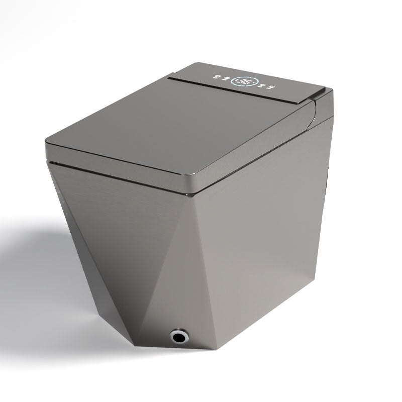 Black / Gray / White Electronic Toilet Elongated Floor Mount Bidet Clearhalo 'Bathroom Remodel & Bathroom Fixtures' 'Bidets' 'Home Improvement' 'home_improvement' 'home_improvement_bidets' 'Toilets & Bidets' 6624486