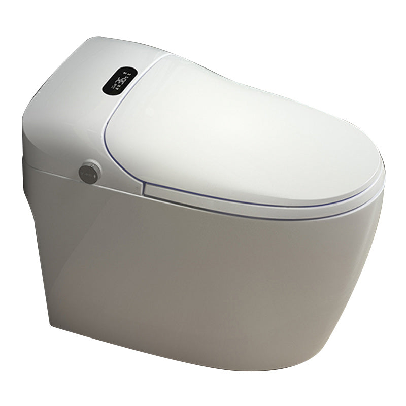 White Elongated Floor Standing Bidet Home Heated Seat All-in-One Bidet Clearhalo 'Bathroom Remodel & Bathroom Fixtures' 'Bidets' 'Home Improvement' 'home_improvement' 'home_improvement_bidets' 'Toilets & Bidets' 6624497