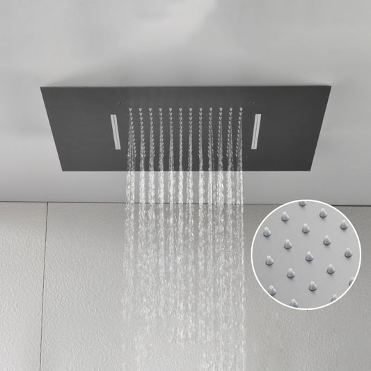 Modern Shower Trim Brass Body Jets Adjustable Shower Head Shower System Clearhalo 'Bathroom Remodel & Bathroom Fixtures' 'Home Improvement' 'home_improvement' 'home_improvement_shower_faucets' 'Shower Faucets & Systems' 'shower_faucets' 'Showers & Bathtubs Plumbing' 'Showers & Bathtubs' 6627315