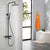 Modern Shower Set Stainless Steel Temperature Control Wall Mounted Shower Combo Black Clearhalo 'Bathroom Remodel & Bathroom Fixtures' 'Home Improvement' 'home_improvement' 'home_improvement_shower_faucets' 'Shower Faucets & Systems' 'shower_faucets' 'Showers & Bathtubs Plumbing' 'Showers & Bathtubs' 6627377