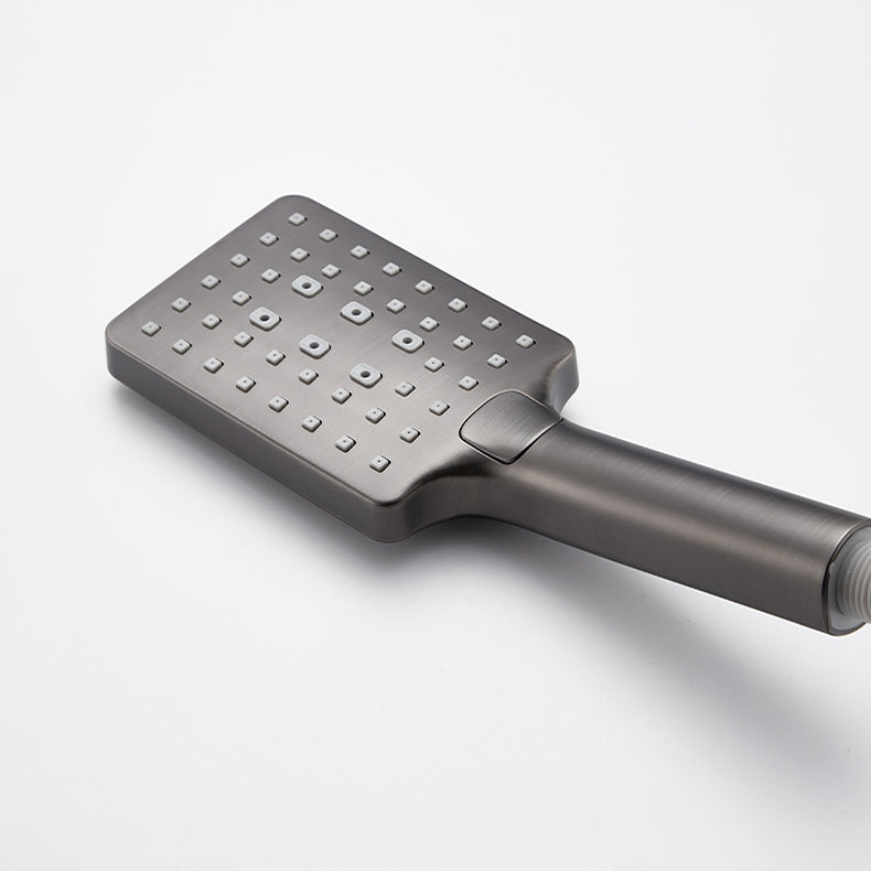 Modern Shower Trim Brass Slide Bar Included Adjustable Shower Head Shower System Clearhalo 'Bathroom Remodel & Bathroom Fixtures' 'Home Improvement' 'home_improvement' 'home_improvement_shower_faucets' 'Shower Faucets & Systems' 'shower_faucets' 'Showers & Bathtubs Plumbing' 'Showers & Bathtubs' 6627401