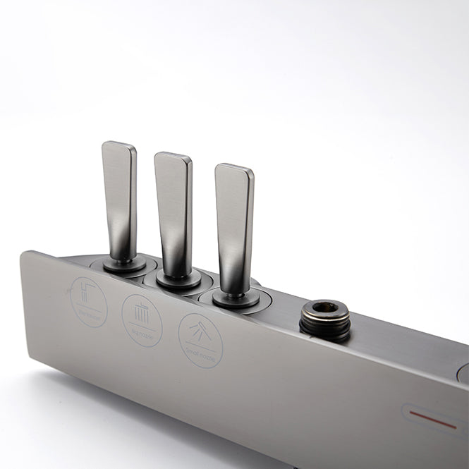 Modern Shower Trim Brass Slide Bar Included Adjustable Shower Head Shower System Clearhalo 'Bathroom Remodel & Bathroom Fixtures' 'Home Improvement' 'home_improvement' 'home_improvement_shower_faucets' 'Shower Faucets & Systems' 'shower_faucets' 'Showers & Bathtubs Plumbing' 'Showers & Bathtubs' 6627402