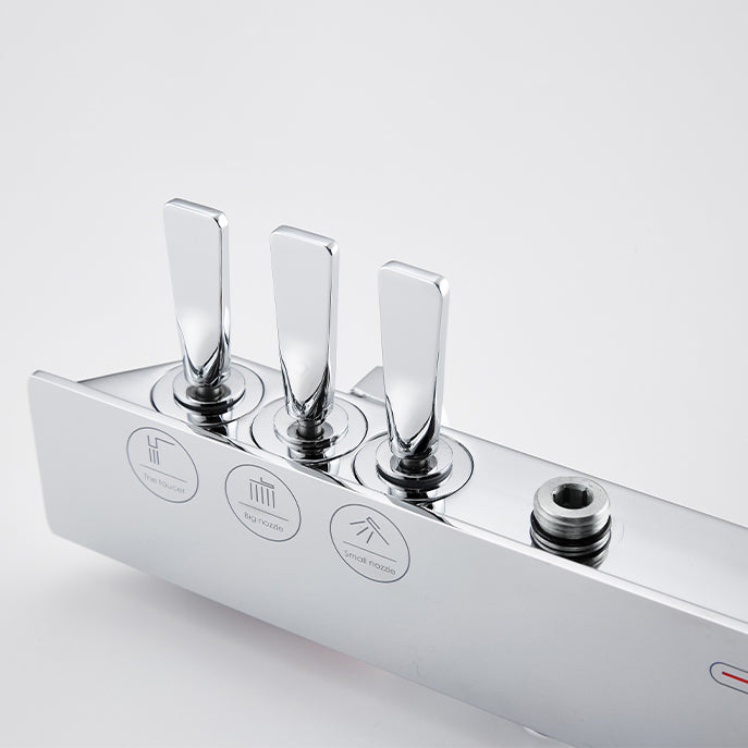 Modern Shower Trim Brass Slide Bar Included Adjustable Shower Head Shower System Clearhalo 'Bathroom Remodel & Bathroom Fixtures' 'Home Improvement' 'home_improvement' 'home_improvement_shower_faucets' 'Shower Faucets & Systems' 'shower_faucets' 'Showers & Bathtubs Plumbing' 'Showers & Bathtubs' 6627405