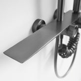 Modern Shower Faucet Brass Slide Bar Included Adjustable Shower Head Shower System Clearhalo 'Bathroom Remodel & Bathroom Fixtures' 'Home Improvement' 'home_improvement' 'home_improvement_shower_faucets' 'Shower Faucets & Systems' 'shower_faucets' 'Showers & Bathtubs Plumbing' 'Showers & Bathtubs' 6627419