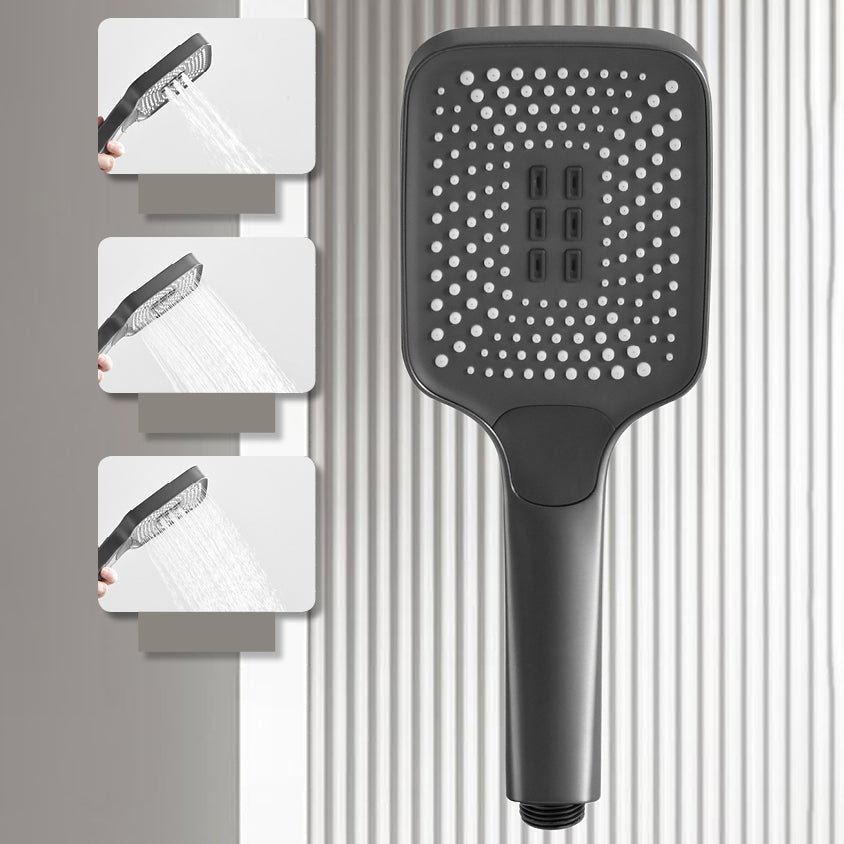 Modern Shower Faucet Brass Slide Bar Included Adjustable Shower Head Shower System Clearhalo 'Bathroom Remodel & Bathroom Fixtures' 'Home Improvement' 'home_improvement' 'home_improvement_shower_faucets' 'Shower Faucets & Systems' 'shower_faucets' 'Showers & Bathtubs Plumbing' 'Showers & Bathtubs' 6627427