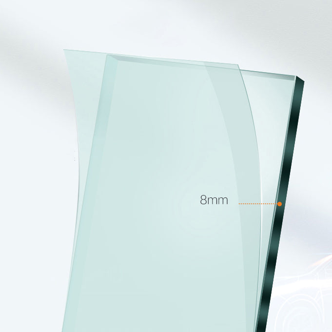 Tempered Glass Shower Stall with Fixed Panel Neo-Angle Corner Shower Stall Clearhalo 'Bathroom Remodel & Bathroom Fixtures' 'Home Improvement' 'home_improvement' 'home_improvement_shower_stalls_enclosures' 'Shower Stalls & Enclosures' 'shower_stalls_enclosures' 'Showers & Bathtubs' 6627990