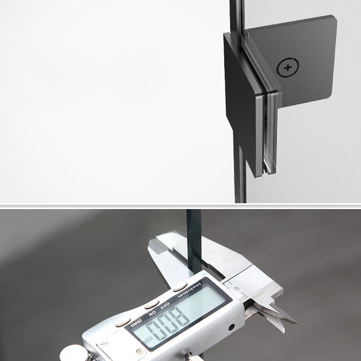 Neo-Angle Tempered Glass Shower Enclosure with Shower Door Corner Shower Enclosure Clearhalo 'Bathroom Remodel & Bathroom Fixtures' 'Home Improvement' 'home_improvement' 'home_improvement_shower_stalls_enclosures' 'Shower Stalls & Enclosures' 'shower_stalls_enclosures' 'Showers & Bathtubs' 6628014