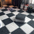 Basic Carpet Tile Level Loop Interlocking Carpet Floor Tile for Bedroom Gray-White Clearhalo 'Carpet Tiles & Carpet Squares' 'carpet_tiles_carpet_squares' 'Flooring 'Home Improvement' 'home_improvement' 'home_improvement_carpet_tiles_carpet_squares' Walls and Ceiling' 6628101
