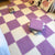 Basic Carpet Tile Level Loop Interlocking Carpet Floor Tile for Bedroom White-Purple Clearhalo 'Carpet Tiles & Carpet Squares' 'carpet_tiles_carpet_squares' 'Flooring 'Home Improvement' 'home_improvement' 'home_improvement_carpet_tiles_carpet_squares' Walls and Ceiling' 6628113