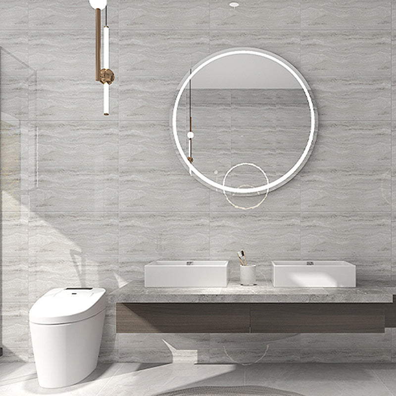 Single Tile Peel and Stick Backsplash Modern Style Bathroom Peel and Stick Backsplash Gray-Yellow 50-Piece Set Clearhalo 'Flooring 'Home Improvement' 'home_improvement' 'home_improvement_peel_stick_blacksplash' 'Peel & Stick Backsplash Tile' 'peel_stick_blacksplash' 'Walls & Ceilings' Walls and Ceiling' 6628140