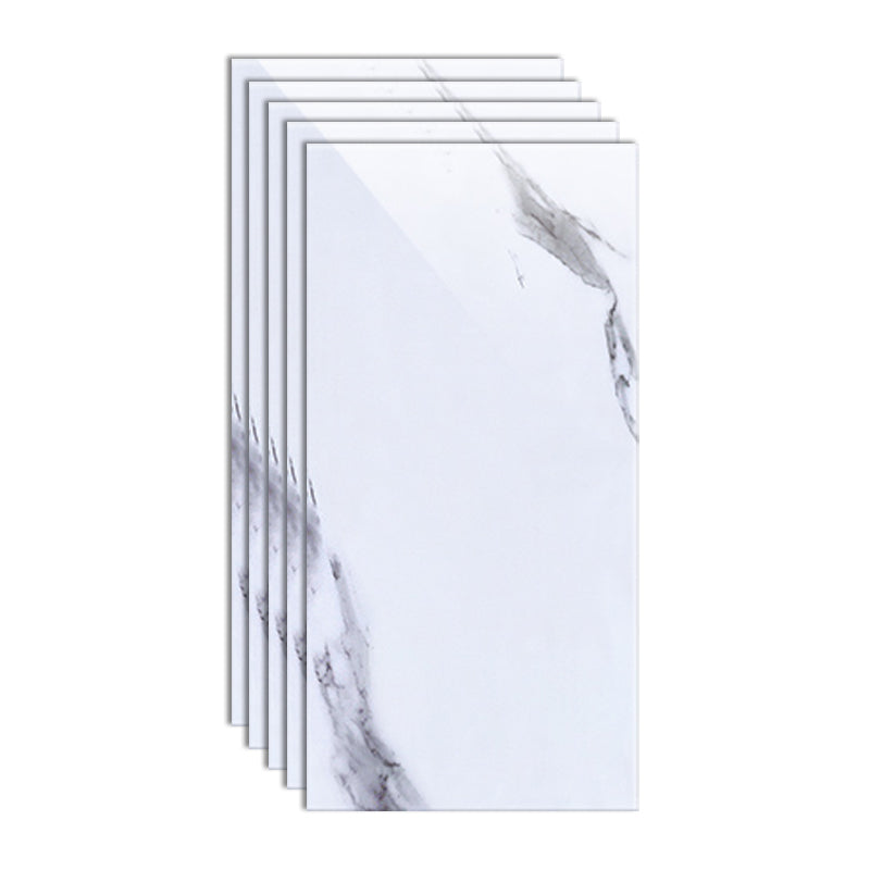 Single Tile Peel and Stick Backsplash Modern Style Bathroom Peel and Stick Backsplash White Clearhalo 'Flooring 'Home Improvement' 'home_improvement' 'home_improvement_peel_stick_blacksplash' 'Peel & Stick Backsplash Tile' 'peel_stick_blacksplash' 'Walls & Ceilings' Walls and Ceiling' 6628145