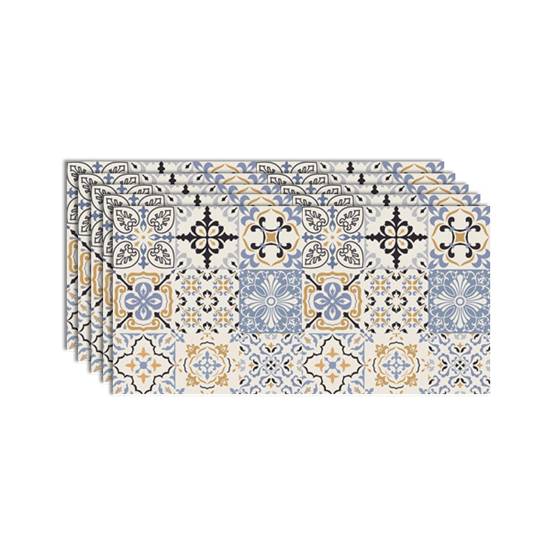 Modern Bathroom Peel and Stick Wall Tile Single Tile Peel and Stick Wall Tile Blue-Yellow Clearhalo 'Flooring 'Home Improvement' 'home_improvement' 'home_improvement_peel_stick_blacksplash' 'Peel & Stick Backsplash Tile' 'peel_stick_blacksplash' 'Walls & Ceilings' Walls and Ceiling' 6628178