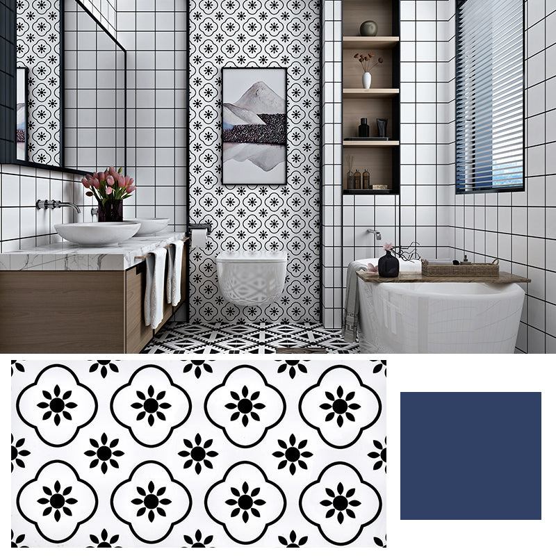 Modern Bathroom Peel and Stick Wall Tile Single Tile Peel and Stick Wall Tile Clearhalo 'Flooring 'Home Improvement' 'home_improvement' 'home_improvement_peel_stick_blacksplash' 'Peel & Stick Backsplash Tile' 'peel_stick_blacksplash' 'Walls & Ceilings' Walls and Ceiling' 6628186