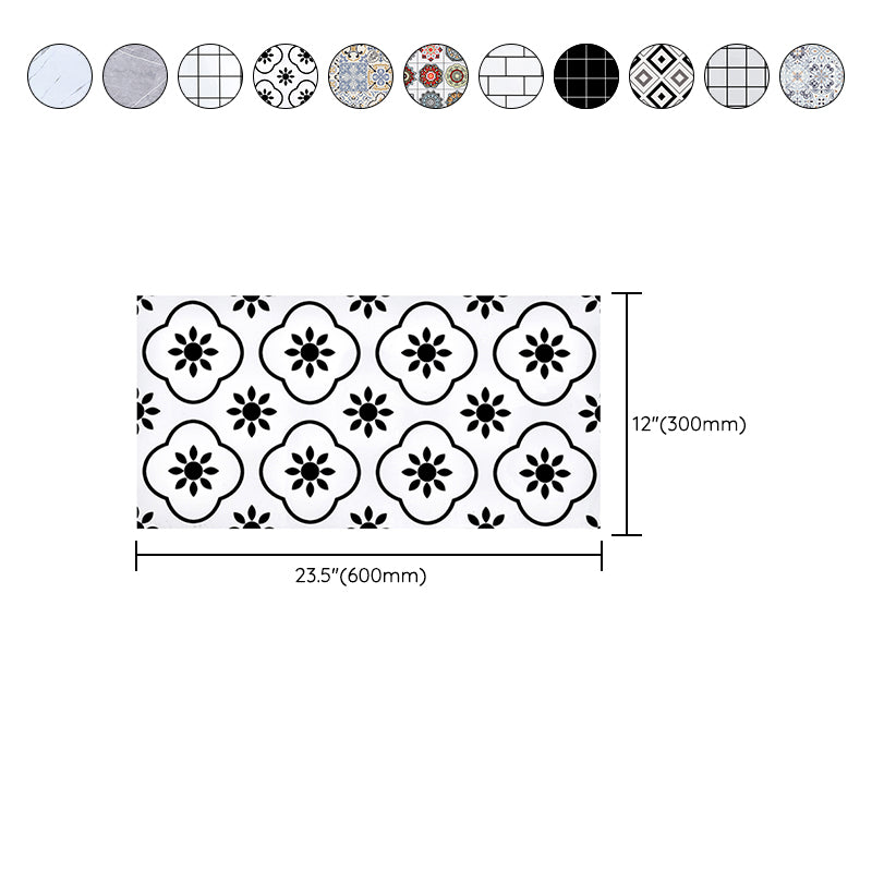 Modern Bathroom Peel and Stick Wall Tile Single Tile Peel and Stick Wall Tile Clearhalo 'Flooring 'Home Improvement' 'home_improvement' 'home_improvement_peel_stick_blacksplash' 'Peel & Stick Backsplash Tile' 'peel_stick_blacksplash' 'Walls & Ceilings' Walls and Ceiling' 6628191