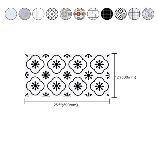 Modern Bathroom Peel and Stick Wall Tile Single Tile Peel and Stick Wall Tile Clearhalo 'Flooring 'Home Improvement' 'home_improvement' 'home_improvement_peel_stick_blacksplash' 'Peel & Stick Backsplash Tile' 'peel_stick_blacksplash' 'Walls & Ceilings' Walls and Ceiling' 6628191