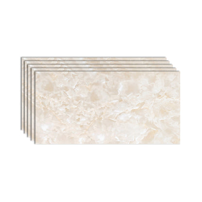 Modern Bathroom Backsplash Peel and Stick Backsplash Single Tile Beige 5-Piece Set Clearhalo 'Flooring 'Home Improvement' 'home_improvement' 'home_improvement_peel_stick_blacksplash' 'Peel & Stick Backsplash Tile' 'peel_stick_blacksplash' 'Walls & Ceilings' Walls and Ceiling' 6628203