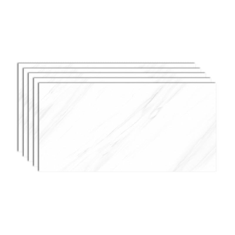 Modern Bathroom Backsplash Peel and Stick Backsplash Single Tile Light Gray-White Clearhalo 'Flooring 'Home Improvement' 'home_improvement' 'home_improvement_peel_stick_blacksplash' 'Peel & Stick Backsplash Tile' 'peel_stick_blacksplash' 'Walls & Ceilings' Walls and Ceiling' 6628212