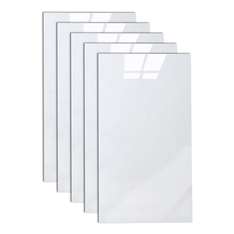 Bathroom Mosaic Tile Marble Print Peel and Stick Backsplash Tile Gloss White Clearhalo 'Flooring 'Home Improvement' 'home_improvement' 'home_improvement_peel_stick_blacksplash' 'Peel & Stick Backsplash Tile' 'peel_stick_blacksplash' 'Walls & Ceilings' Walls and Ceiling' 6628284