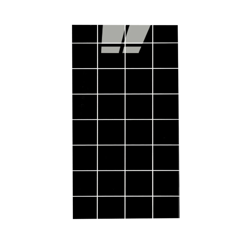 Creative Mosaic Tile Peel and Stick Backsplash Tiles for Kitchen Black Clearhalo 'Flooring 'Home Improvement' 'home_improvement' 'home_improvement_peel_stick_blacksplash' 'Peel & Stick Backsplash Tile' 'peel_stick_blacksplash' 'Walls & Ceilings' Walls and Ceiling' 6628300