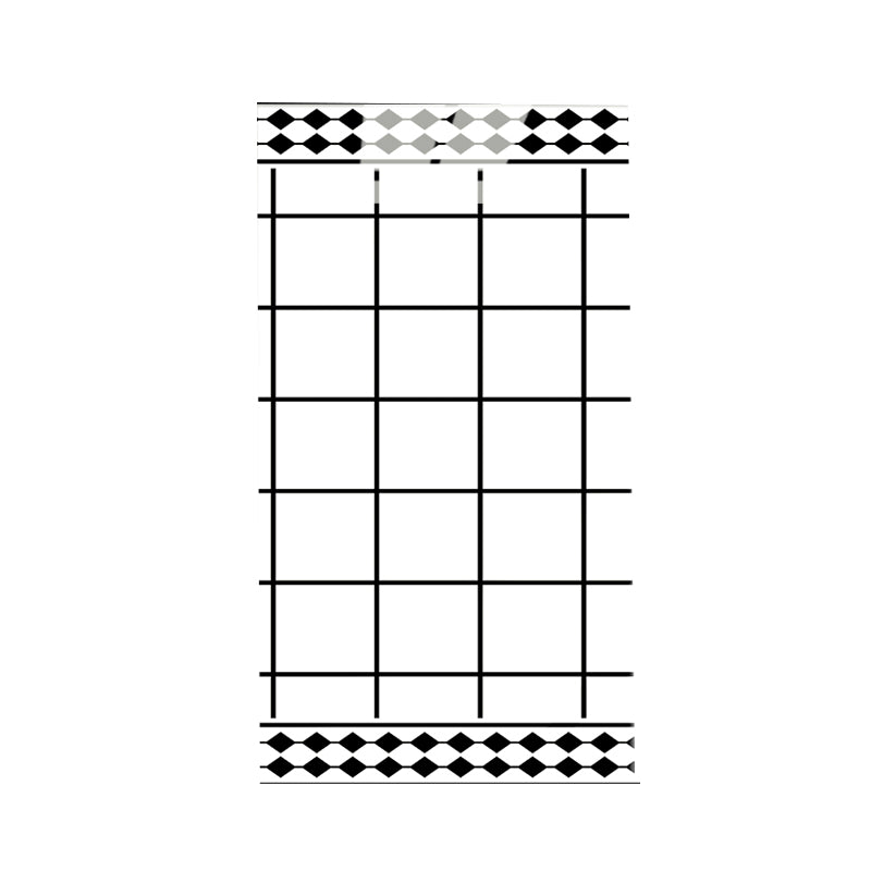 Creative Mosaic Tile Peel and Stick Backsplash Tiles for Kitchen Textured White Clearhalo 'Flooring 'Home Improvement' 'home_improvement' 'home_improvement_peel_stick_blacksplash' 'Peel & Stick Backsplash Tile' 'peel_stick_blacksplash' 'Walls & Ceilings' Walls and Ceiling' 6628316