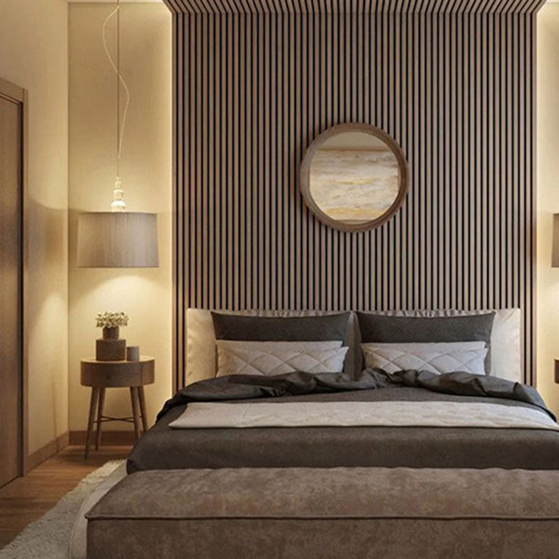 Modern Wooden Wall Paneling Glue Down Waterproof Living Room Wall Panel Clearhalo 'Flooring 'Home Improvement' 'home_improvement' 'home_improvement_wall_paneling' 'Wall Paneling' 'wall_paneling' 'Walls & Ceilings' Walls and Ceiling' 6628409