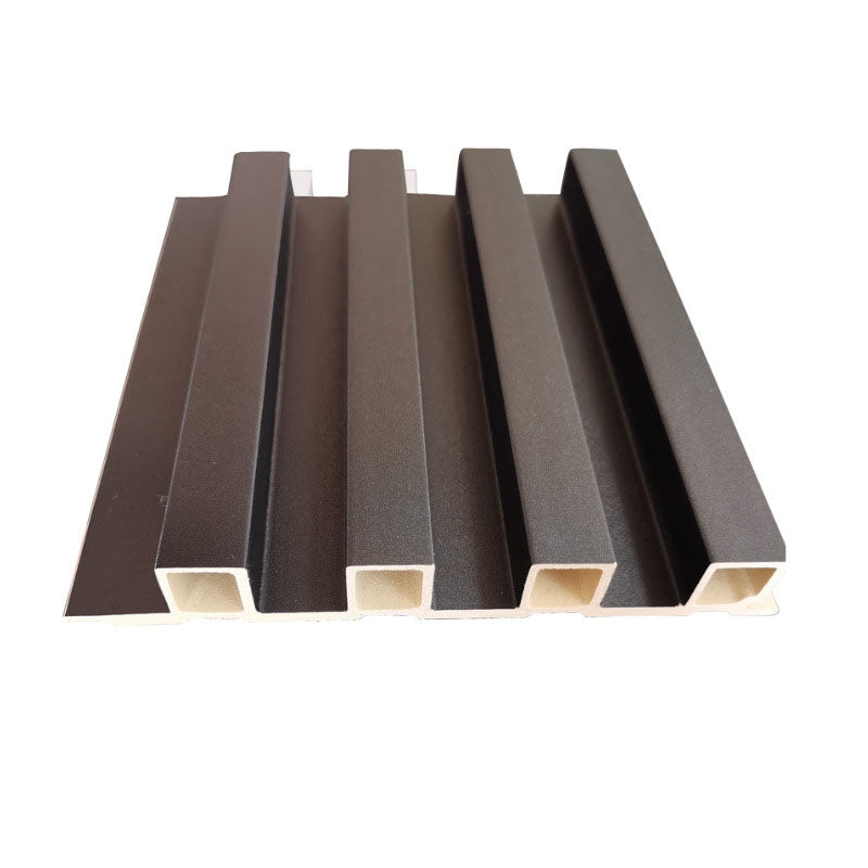 Modern Wooden Wall Paneling Glue Down Waterproof Living Room Wall Panel Matte Black Clearhalo 'Flooring 'Home Improvement' 'home_improvement' 'home_improvement_wall_paneling' 'Wall Paneling' 'wall_paneling' 'Walls & Ceilings' Walls and Ceiling' 6628411