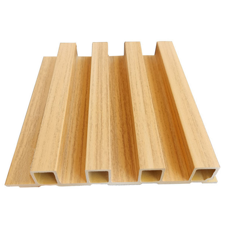 Modern Wooden Wall Paneling Glue Down Waterproof Living Room Wall Panel Dark Khaki Clearhalo 'Flooring 'Home Improvement' 'home_improvement' 'home_improvement_wall_paneling' 'Wall Paneling' 'wall_paneling' 'Walls & Ceilings' Walls and Ceiling' 6628427