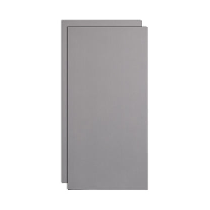 Rectangular Ceramic Glazed Straight Edge Singular Tile No Pattern Bathroom Floor Silver Gray Clearhalo 'Floor Tiles & Wall Tiles' 'floor_tiles_wall_tiles' 'Flooring 'Home Improvement' 'home_improvement' 'home_improvement_floor_tiles_wall_tiles' Walls and Ceiling' 6628506