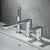 Modern Deck Mounted Freestanding Tub Filler Metal Freestanding Faucet with Handles Silver Clearhalo 'Bathroom Remodel & Bathroom Fixtures' 'Bathtub Faucets' 'bathtub_faucets' 'Home Improvement' 'home_improvement' 'home_improvement_bathtub_faucets' 6628601