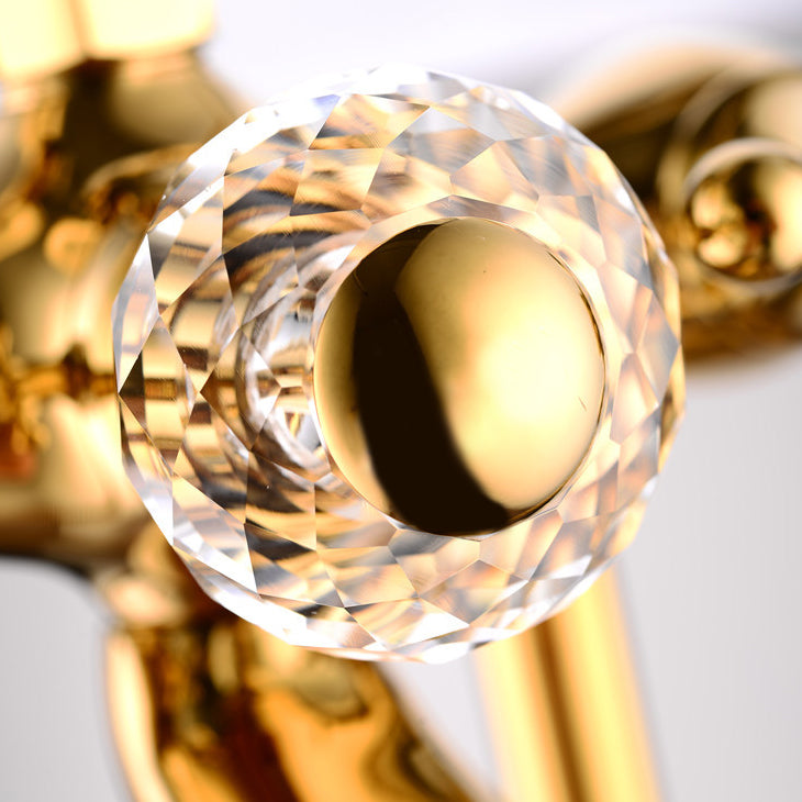 Floor Mounted Metal Freestanding Tub Filler Copper Freestanding Faucet in Gold Clearhalo 'Bathroom Remodel & Bathroom Fixtures' 'Bathtub Faucets' 'bathtub_faucets' 'Home Improvement' 'home_improvement' 'home_improvement_bathtub_faucets' 6628666