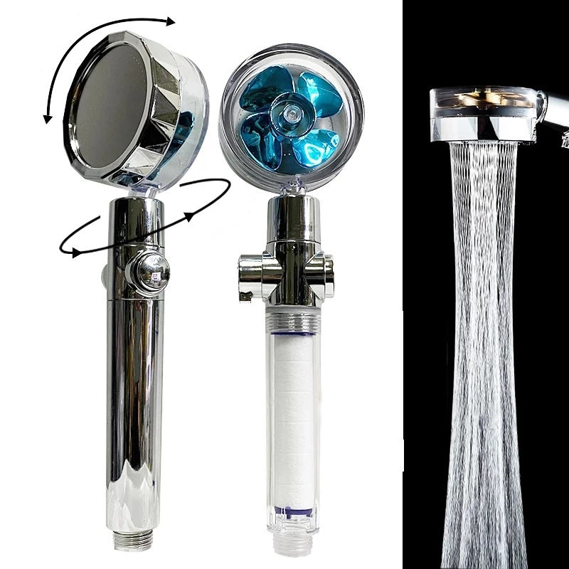 Contemporary Handheld Shower Head with Katalyst Adjustable Shower Heads Clearhalo 'Bathroom Remodel & Bathroom Fixtures' 'Home Improvement' 'home_improvement' 'home_improvement_shower_heads' 'Shower Heads' 'shower_heads' 'Showers & Bathtubs Plumbing' 'Showers & Bathtubs' 6628924