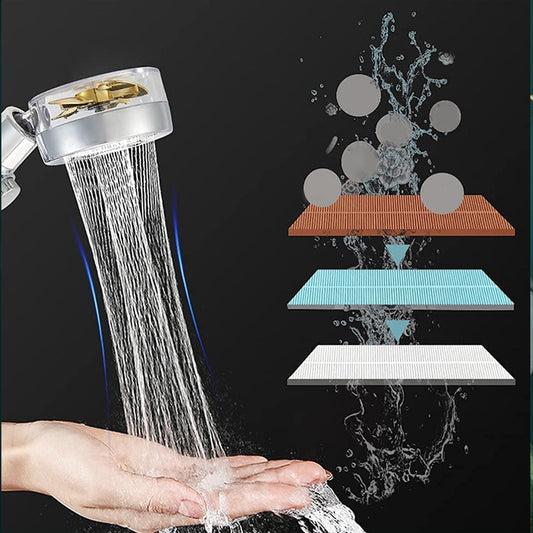 Contemporary Handheld Shower Head with Katalyst Adjustable Shower Heads Clearhalo 'Bathroom Remodel & Bathroom Fixtures' 'Home Improvement' 'home_improvement' 'home_improvement_shower_heads' 'Shower Heads' 'shower_heads' 'Showers & Bathtubs Plumbing' 'Showers & Bathtubs' 6628938