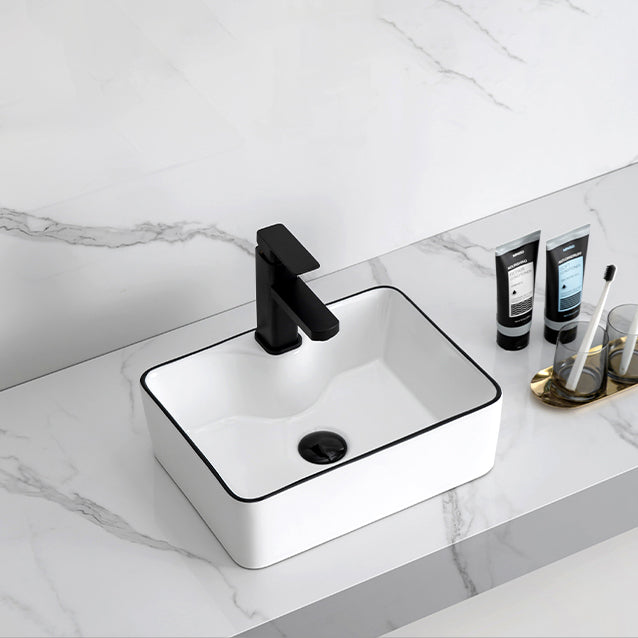 Modern Trough Bathroom Sink Round Trough Bathroom Sink with Basin Clearhalo 'Bathroom Remodel & Bathroom Fixtures' 'Bathroom Sinks & Faucet Components' 'Bathroom Sinks' 'bathroom_sink' 'Home Improvement' 'home_improvement' 'home_improvement_bathroom_sink' 6630767