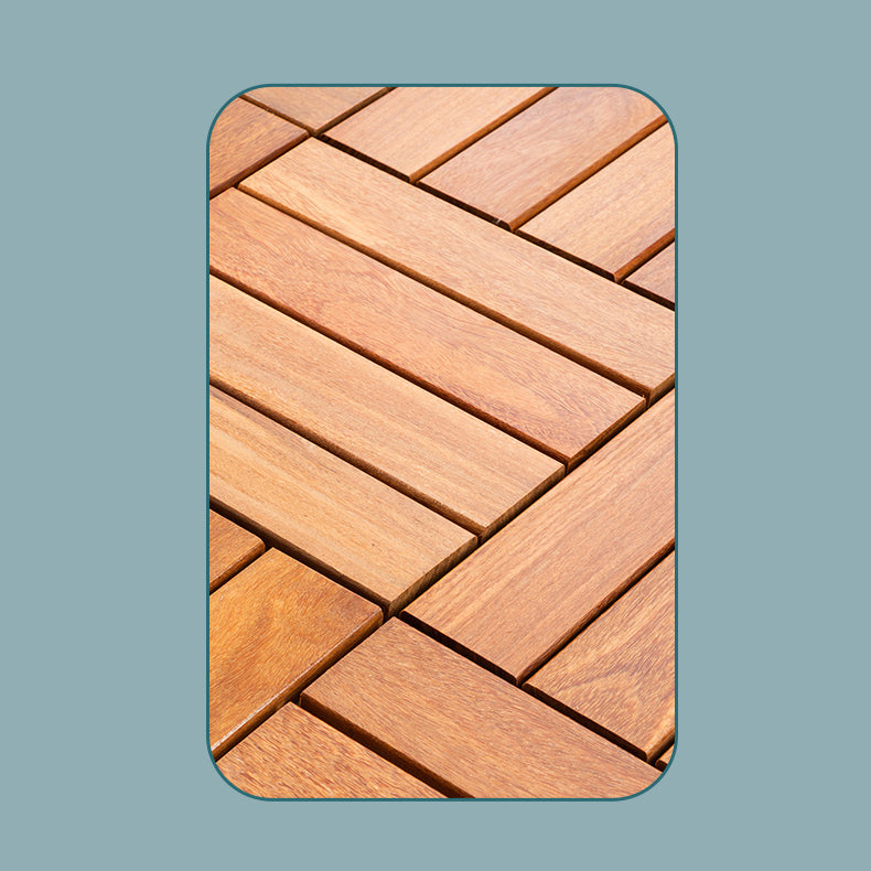Interlocking Deck Tiles Wood Deck Flooring Tiles for Outdoor Patio Clearhalo 'Home Improvement' 'home_improvement' 'home_improvement_outdoor_deck_tiles_planks' 'Outdoor Deck Tiles & Planks' 'Outdoor Flooring & Tile' 'Outdoor Remodel' 'outdoor_deck_tiles_planks' 6631906
