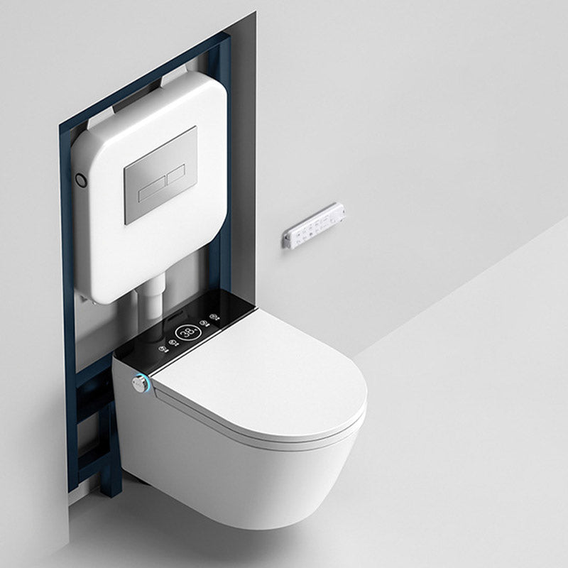 Modern 1-Piece Toilet In-Wall Urine Toilet with Seat for Washroom Clearhalo 'Bathroom Remodel & Bathroom Fixtures' 'Home Improvement' 'home_improvement' 'home_improvement_toilets' 'Toilets & Bidets' 'Toilets' 6640014