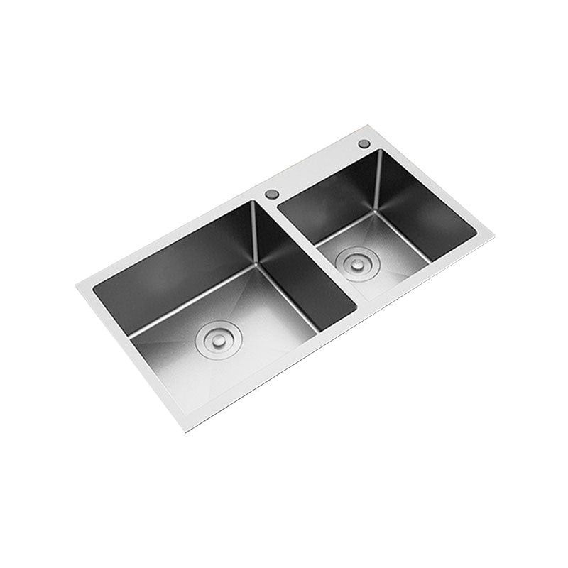 Modern Bar Sink Stainless Steel with Faucet and Soap Dispenser Kitchen Sink Clearhalo 'Home Improvement' 'home_improvement' 'home_improvement_kitchen_sinks' 'Kitchen Remodel & Kitchen Fixtures' 'Kitchen Sinks & Faucet Components' 'Kitchen Sinks' 'kitchen_sinks' 6642875